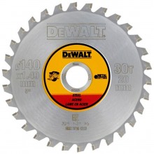 DeWALT DT1923 Pílový kotúč na oceľ 140 x 20 mm, 30 zubov, TCG 1,5°